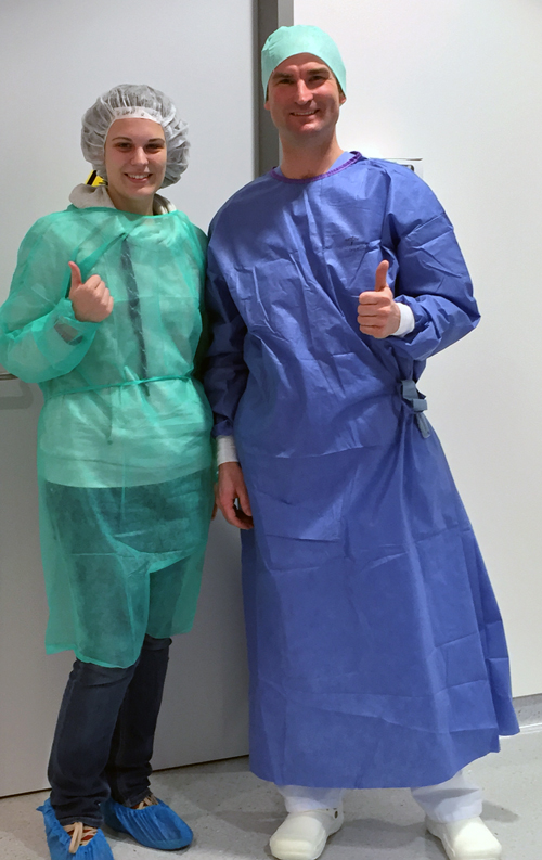 Kristina Wenzel nach der LASIK-OP